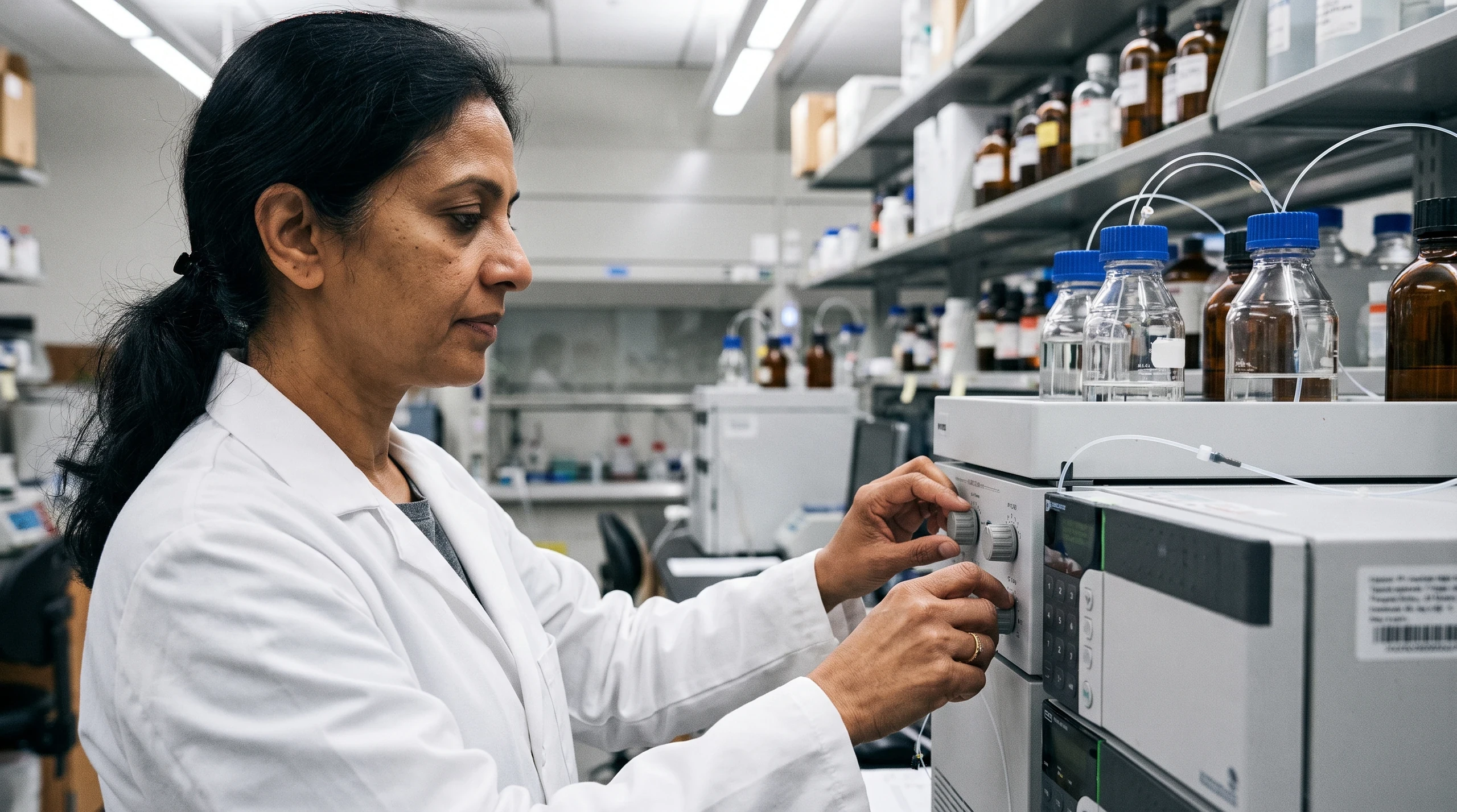 Laboratory Analysis in Progress