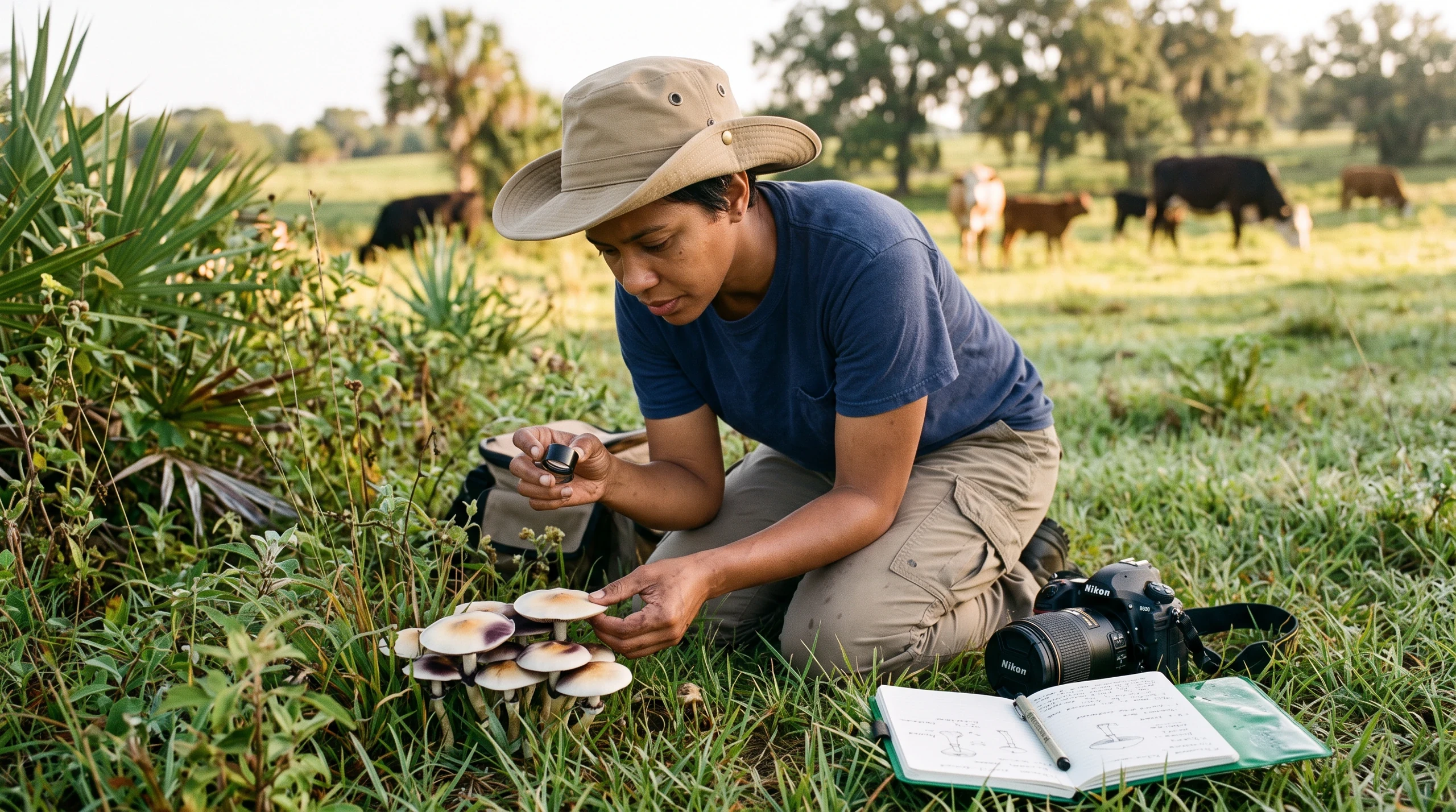 Florida Pasture Field Work