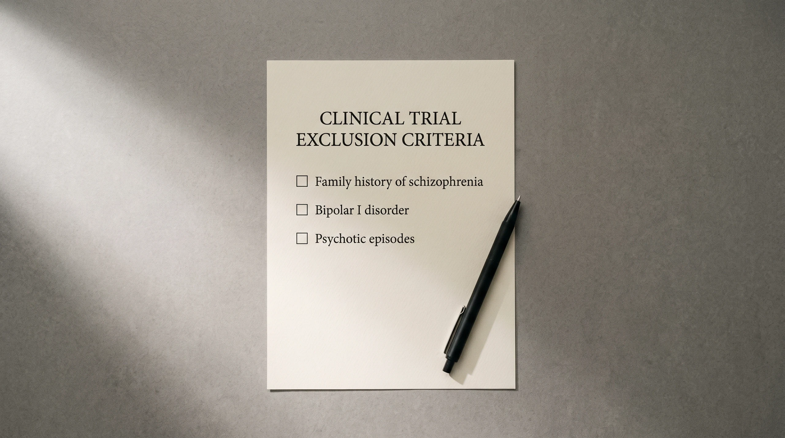 Exclusion Criteria